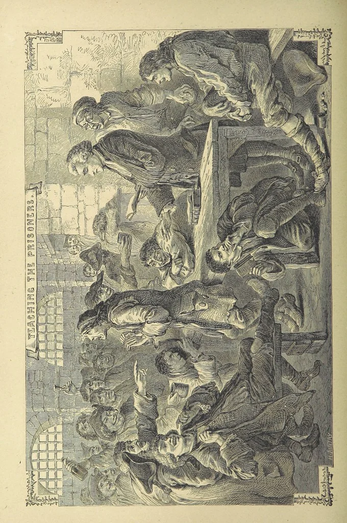 An illustration from The works of Oliver Goldsmith ... With introductions, notes, and a life of Oliver Goldsmith, by John Francis Waller, 1871, leaf 192