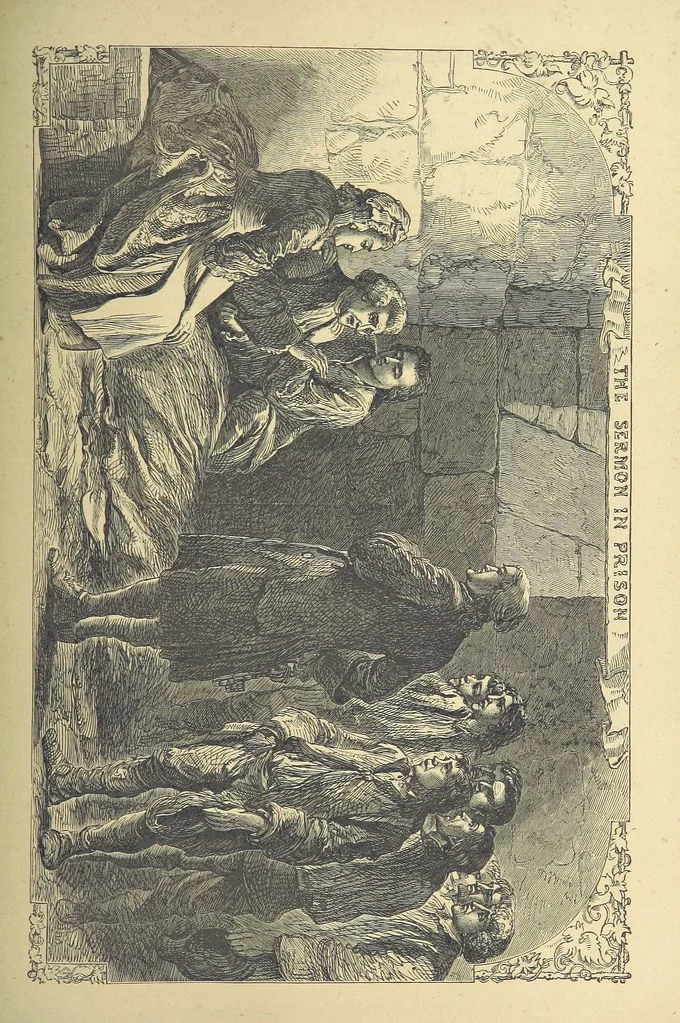 An illustration from The works of Oliver Goldsmith ... With introductions, notes, and a life of Oliver Goldsmith, by John Francis Waller, 1871, leaf 209