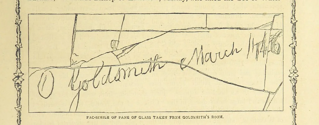 An illustration from The works of Oliver Goldsmith ... With introductions, notes, and a life of Oliver Goldsmith, by John Francis Waller, 1871, leaf 21