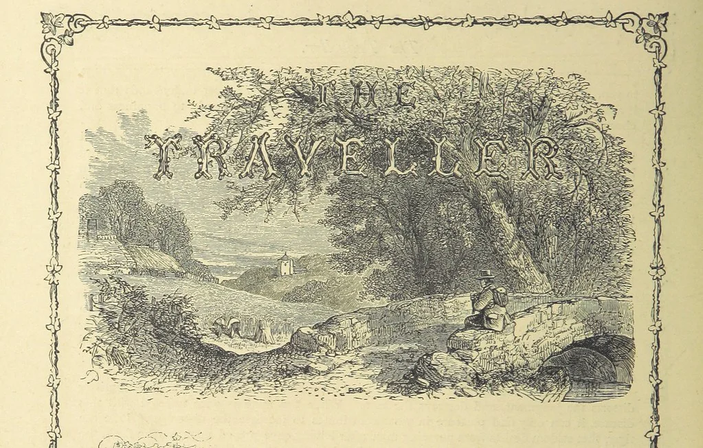 An illustration from The works of Oliver Goldsmith ... With introductions, notes, and a life of Oliver Goldsmith, by John Francis Waller, 1871, leaf 264