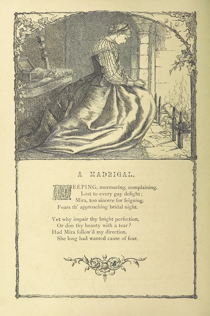 An illustration from The works of Oliver Goldsmith ... With introductions, notes, and a life of Oliver Goldsmith, by John Francis Waller, 1871, leaf 296