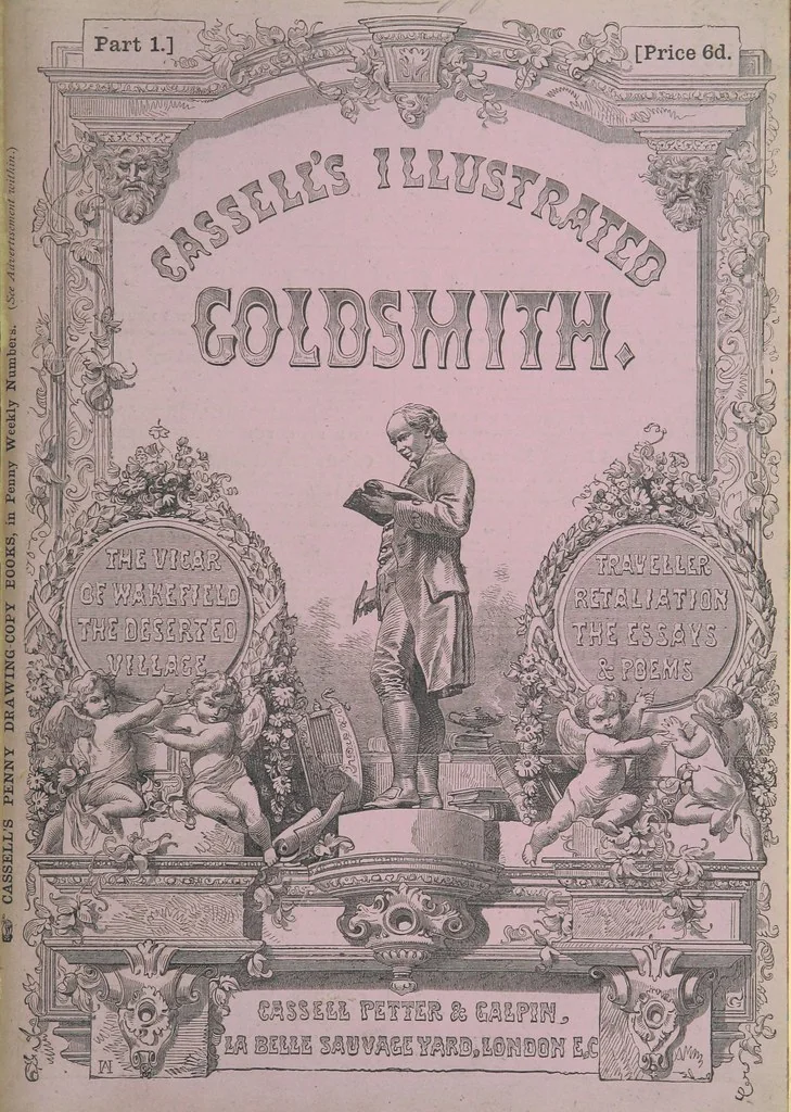 An illustration from The works of Oliver Goldsmith ... With introductions, notes, and a life of Oliver Goldsmith, by John Francis Waller, 1871, leaf 421