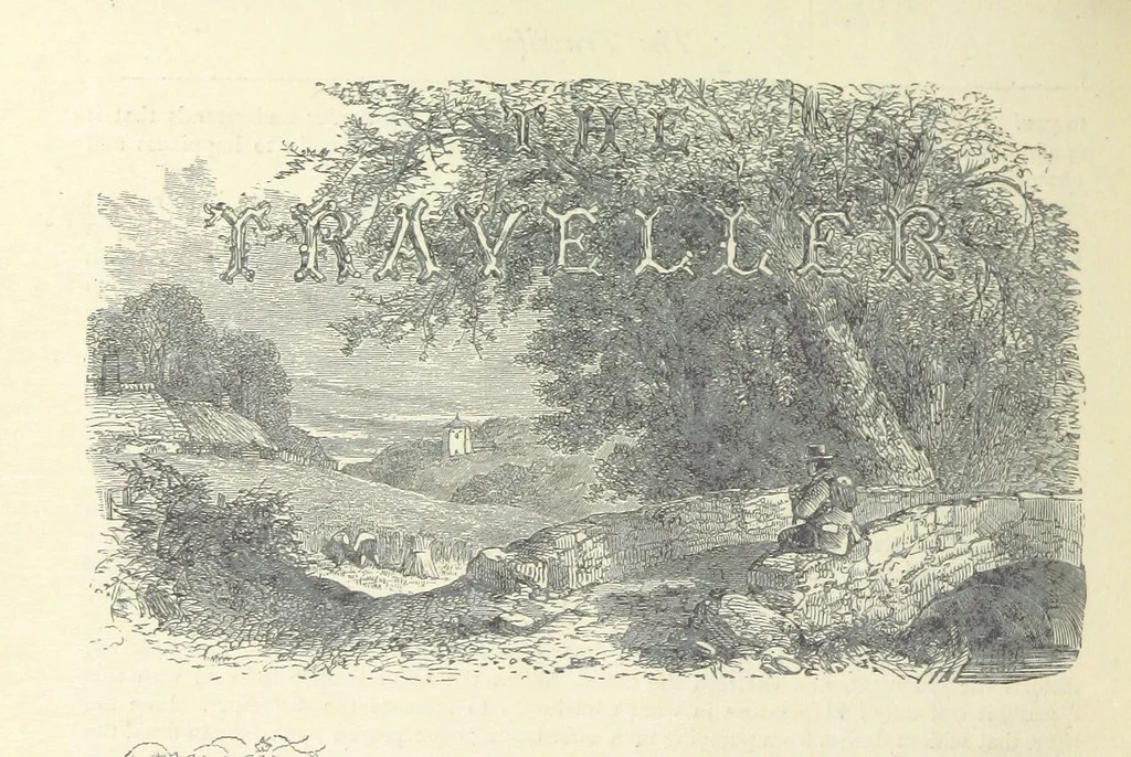 An illustration from The vicar of Wakefield, and other works ... With introduction notes and a life of Oliver Goldsmith, by John Francis Waller, 1877, leaf 264