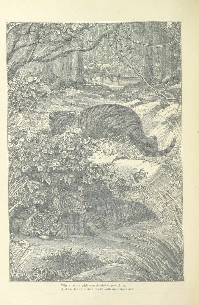 An illustration from The vicar of Wakefield, and other works ... With introduction notes and a life of Oliver Goldsmith, by John Francis Waller, 1877, leaf 280