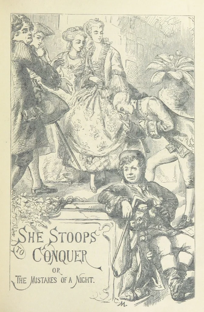 An illustration from The vicar of Wakefield, and other works ... With introduction notes and a life of Oliver Goldsmith, by John Francis Waller, 1877, leaf 297