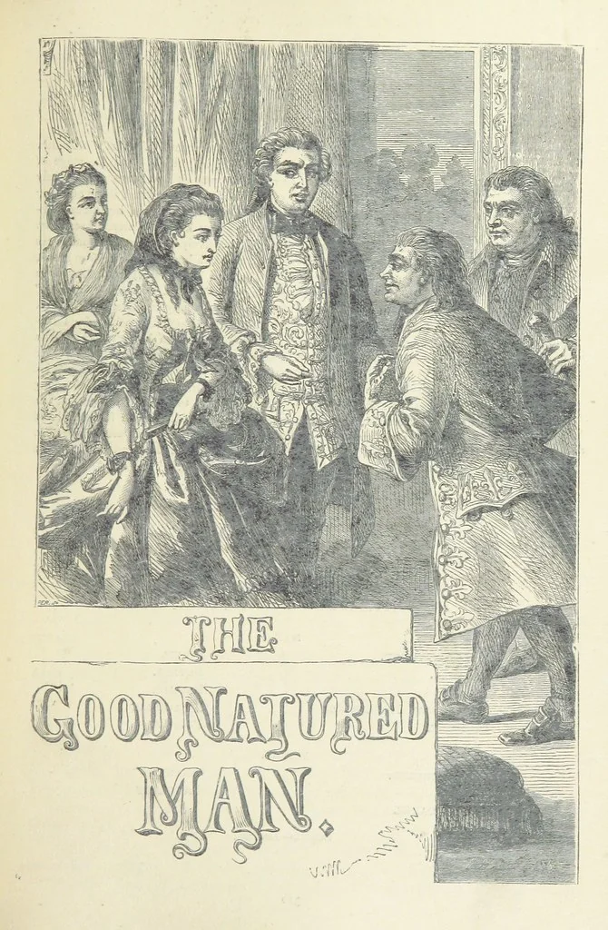 An illustration from The vicar of Wakefield, and other works ... With introduction notes and a life of Oliver Goldsmith, by John Francis Waller, 1877, leaf 361