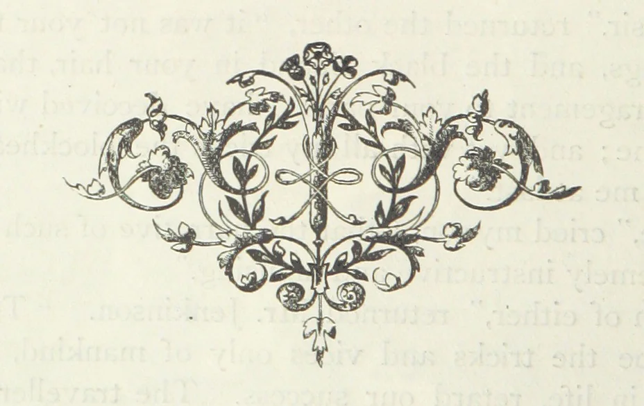 An illustration from The vicar of Wakefield, and other works ... With introduction notes and a life of Oliver Goldsmith, by John Francis Waller, 1885, leaf 194