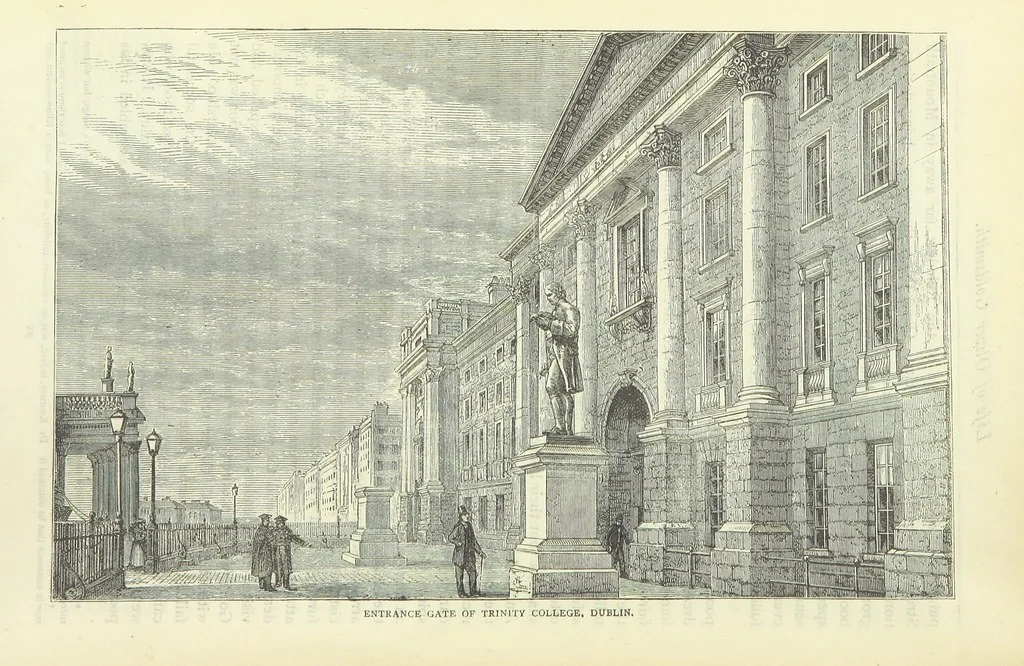 An illustration from The vicar of Wakefield, and other works ... With introduction notes and a life of Oliver Goldsmith, by John Francis Waller, 1885, leaf 24