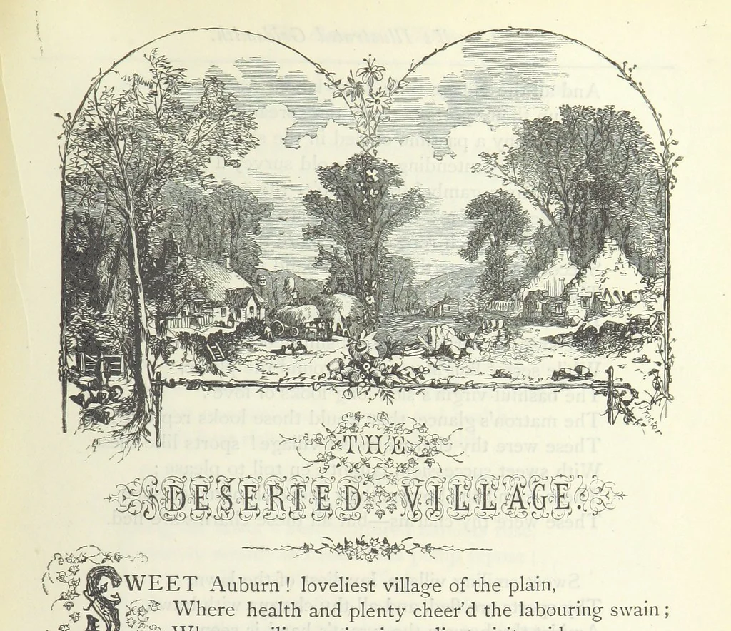 An illustration from The vicar of Wakefield, and other works ... With introduction notes and a life of Oliver Goldsmith, by John Francis Waller, 1885, leaf 245