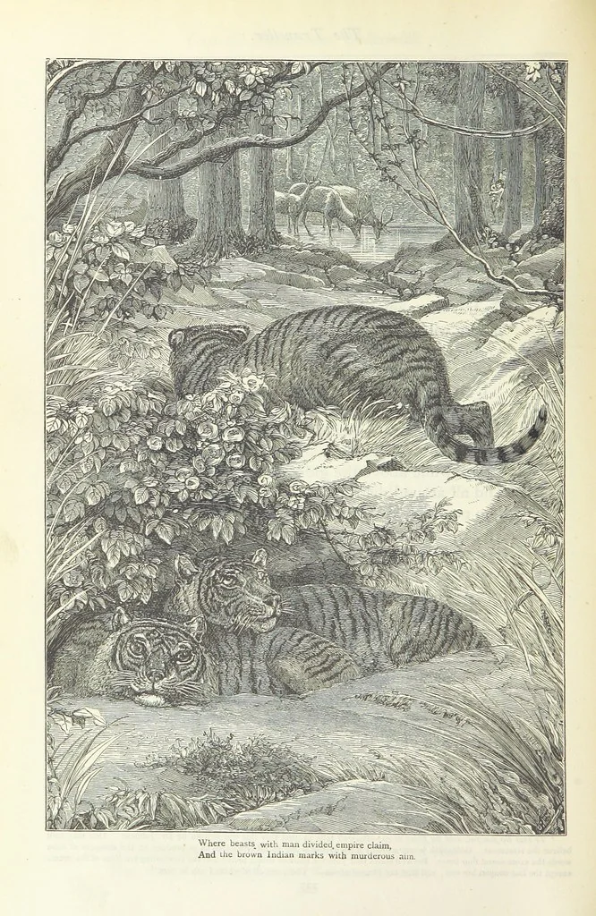 An illustration from The vicar of Wakefield, and other works ... With introduction notes and a life of Oliver Goldsmith, by John Francis Waller, 1885, leaf 280