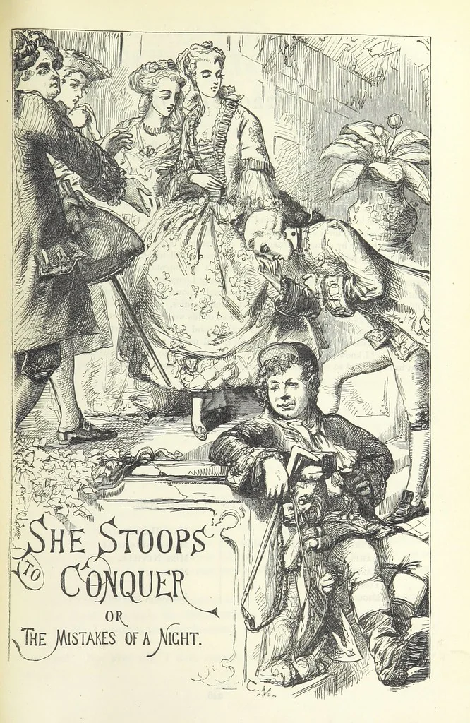 An illustration from The vicar of Wakefield, and other works ... With introduction notes and a life of Oliver Goldsmith, by John Francis Waller, 1885, leaf 297