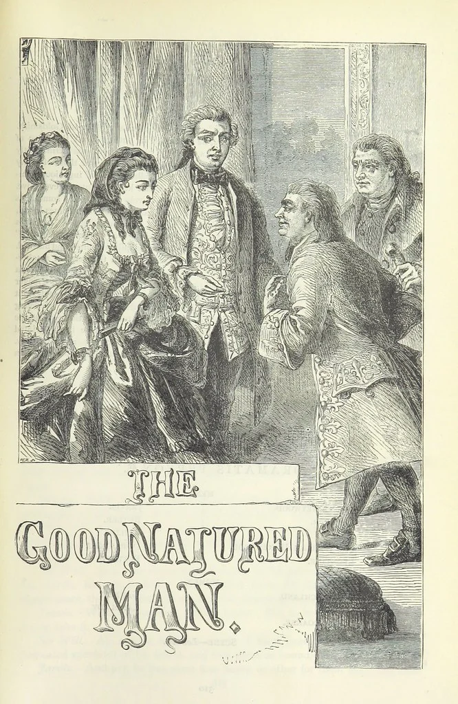 An illustration from The vicar of Wakefield, and other works ... With introduction notes and a life of Oliver Goldsmith, by John Francis Waller, 1885, leaf 361