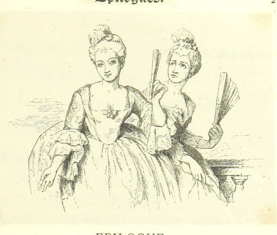 An illustration from The poetical works of Oliver Goldsmith. Illustrated by wood engravings from the designs of Cope, Creswick, Horsley, Redgrave, and Frederick Tayler, 1888, leaf 259