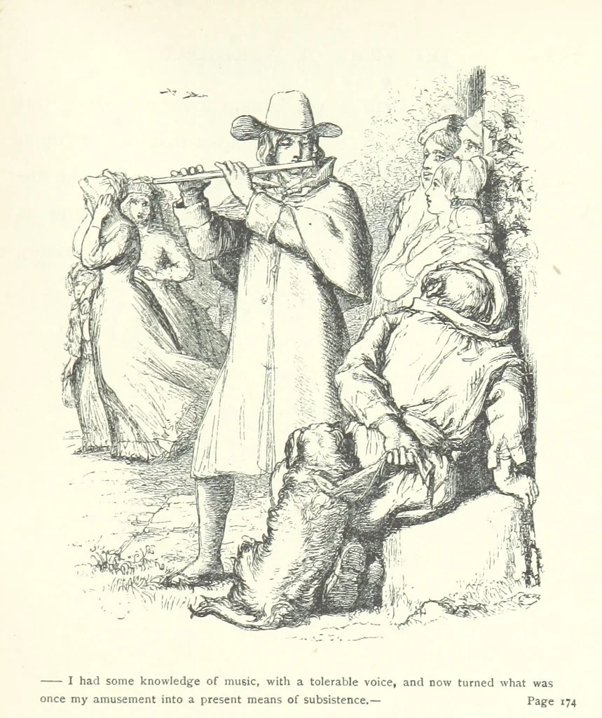 An illustration from The vicar of Wakefield. Nouvelle édition, avec une notice, un argument analytique et des notes par M. l'Abbé B. Colpin, 1896, leaf 165