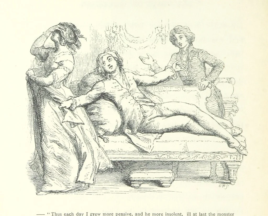 An illustration from The vicar of Wakefield. Nouvelle édition, avec une notice, un argument analytique et des notes par M. l'Abbé B. Colpin, 1896, leaf 178
