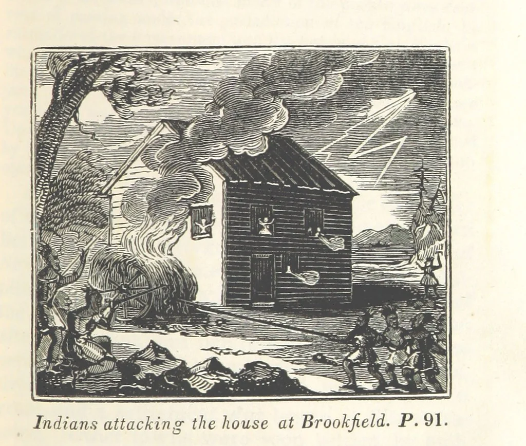 An illustration from The Child's History of the United States. Designed as a first book of history for schools. Illustrated by numerous anecdotes. Improved from the twenty-first edition, 1846, leaf 107