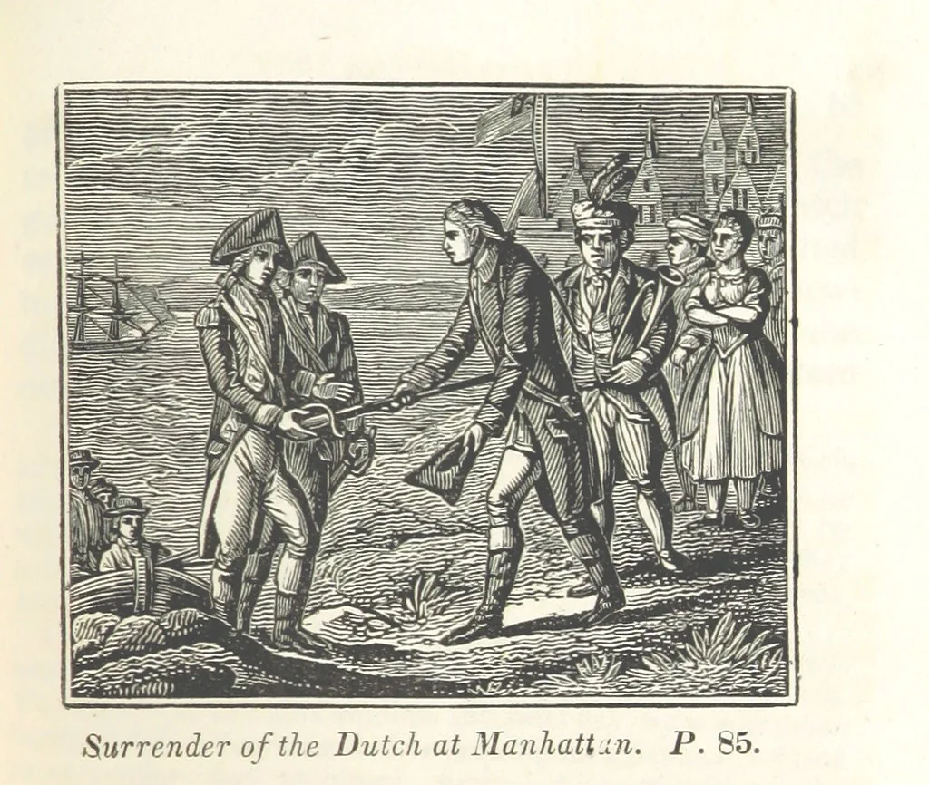 An illustration from The Child's History of the United States. Designed as a first book of history for schools. Illustrated by numerous anecdotes. Improved from the twenty-first edition, 1846, leaf 107