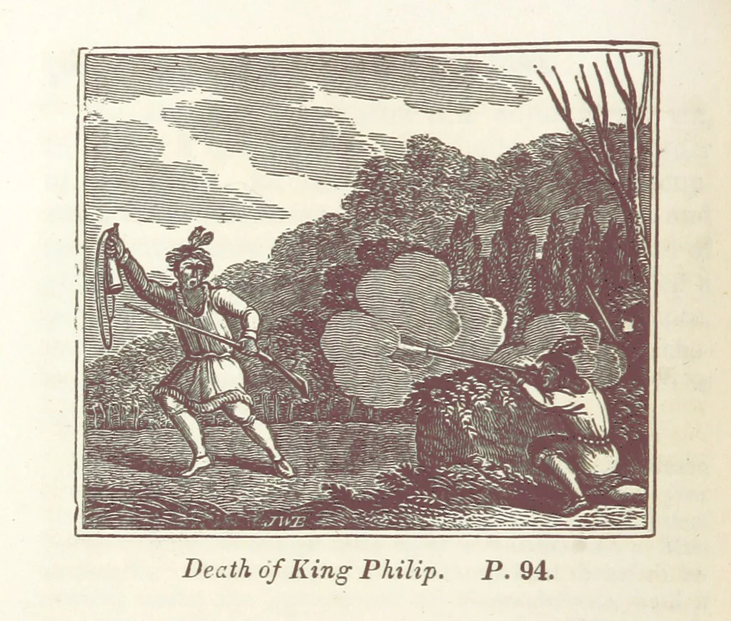 An illustration from The Child's History of the United States. Designed as a first book of history for schools. Illustrated by numerous anecdotes. Improved from the twenty-first edition, 1846, leaf 126