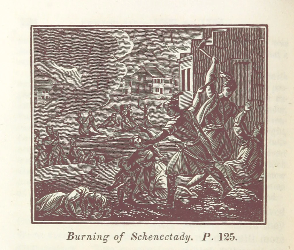 An illustration from The Child's History of the United States. Designed as a first book of history for schools. Illustrated by numerous anecdotes. Improved from the twenty-first edition, 1846, leaf 152