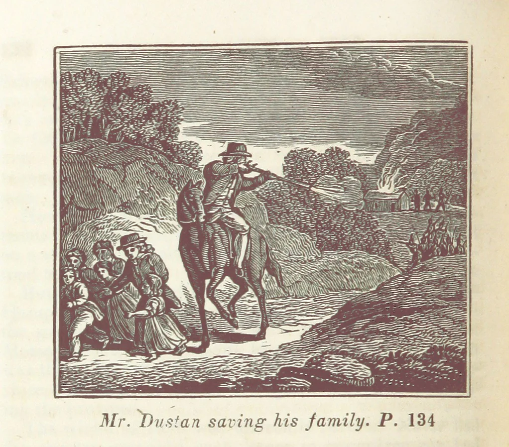 An illustration from The Child's History of the United States. Designed as a first book of history for schools. Illustrated by numerous anecdotes. Improved from the twenty-first edition, 1846, leaf 162