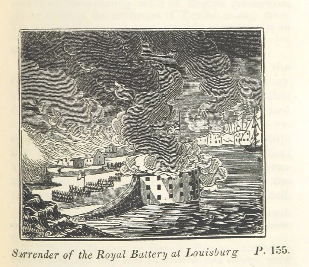 An illustration from The Child's History of the United States. Designed as a first book of history for schools. Illustrated by numerous anecdotes. Improved from the twenty-first edition, 1846, leaf 187