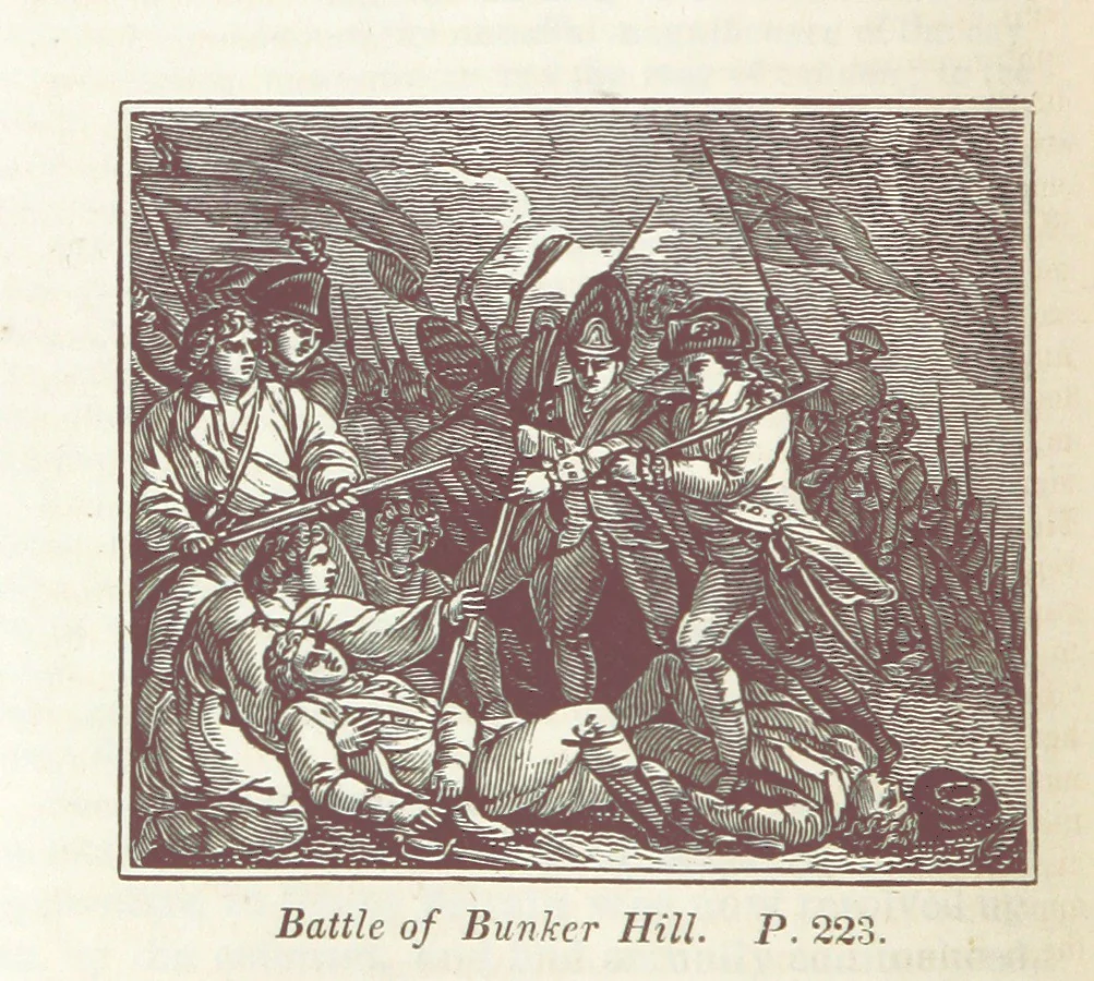 An illustration from The Child's History of the United States. Designed as a first book of history for schools. Illustrated by numerous anecdotes. Improved from the twenty-first edition, 1846, leaf 264