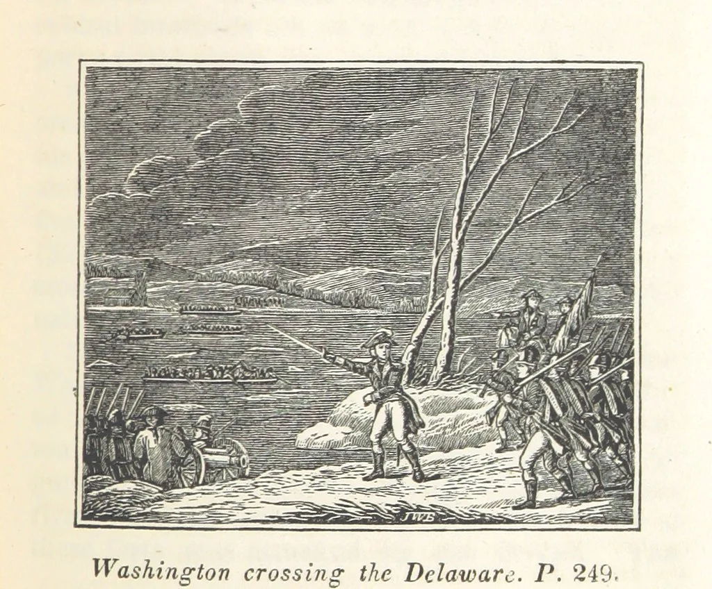 An illustration from The Child's History of the United States. Designed as a first book of history for schools. Illustrated by numerous anecdotes. Improved from the twenty-first edition, 1846, leaf 287