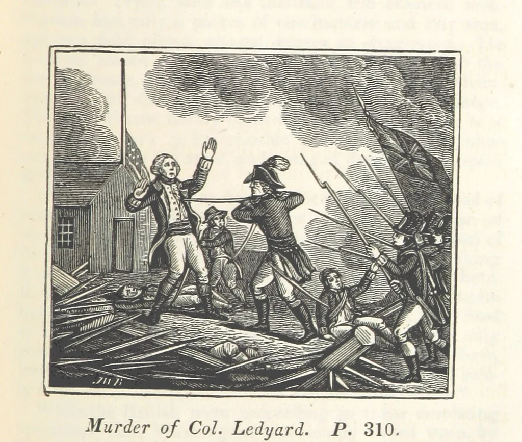 An illustration from The Child's History of the United States. Designed as a first book of history for schools. Illustrated by numerous anecdotes. Improved from the twenty-first edition, 1846, leaf 317