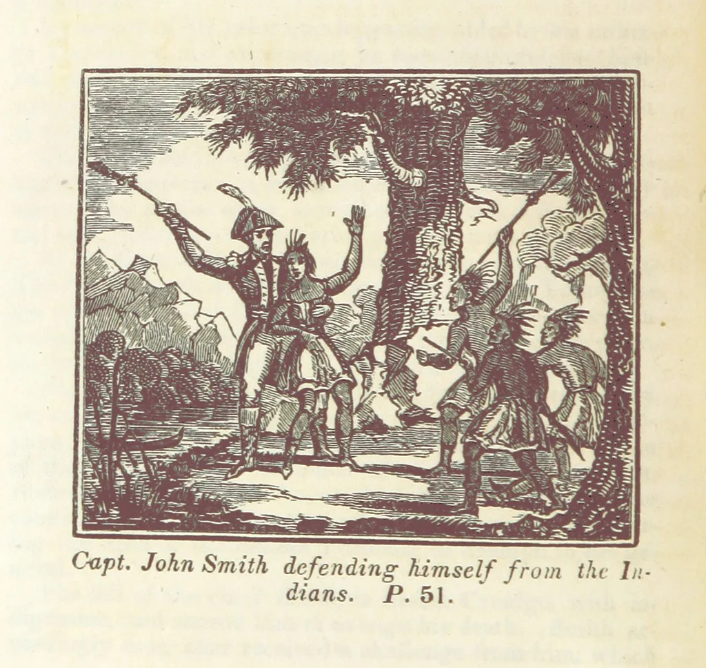 An illustration from The Child's History of the United States. Designed as a first book of history for schools. Illustrated by numerous anecdotes. Improved from the twenty-first edition, 1846, leaf 62