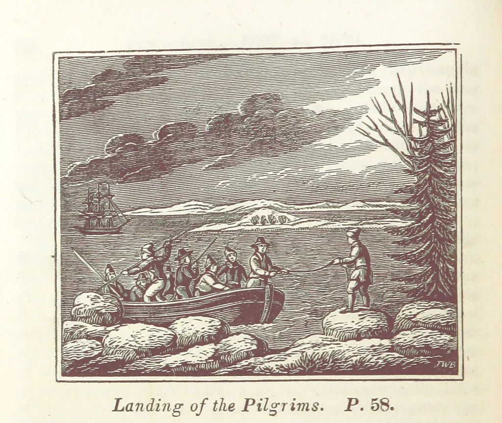 An illustration from The Child's History of the United States. Designed as a first book of history for schools. Illustrated by numerous anecdotes. Improved from the twenty-first edition, 1846, leaf 78