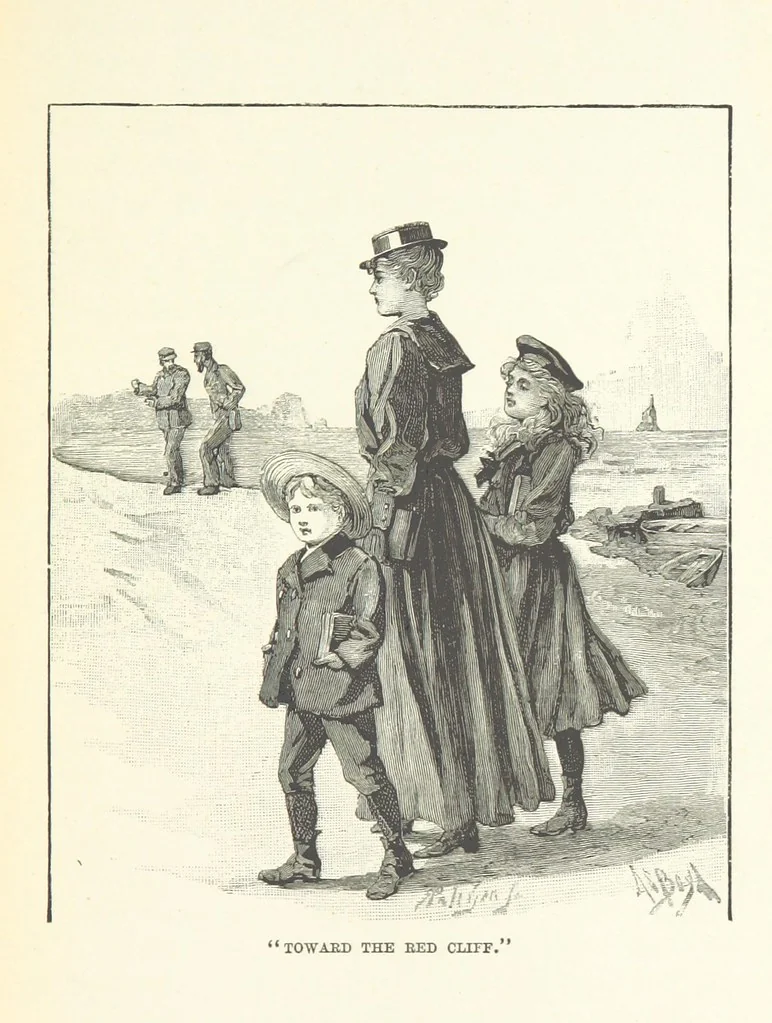 An illustration from Greater Love. By A. Gordon. And other stories by R. Barr, E. Halsted, etc, 1894, leaf 115