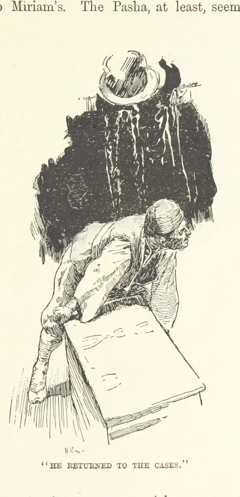 An illustration from Greater Love. By A. Gordon. And other stories by R. Barr, E. Halsted, etc, 1894, leaf 161
