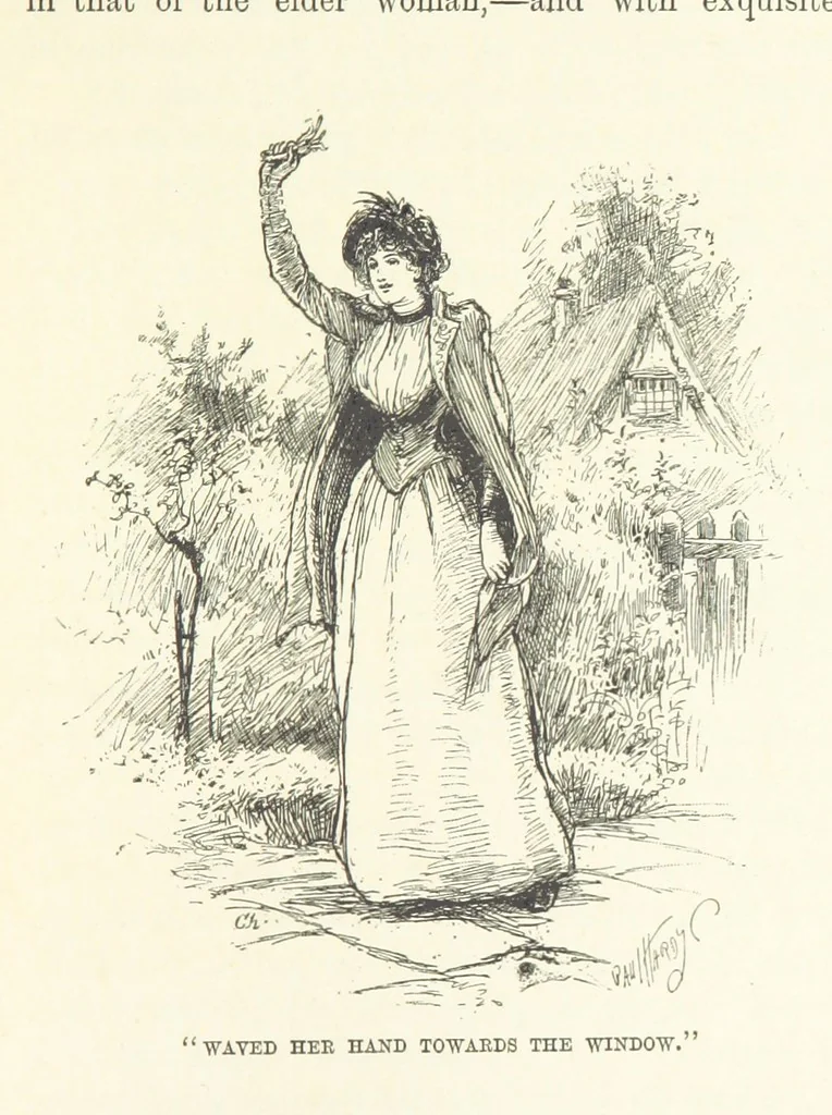 An illustration from Greater Love. By A. Gordon. And other stories by R. Barr, E. Halsted, etc, 1894, leaf 193