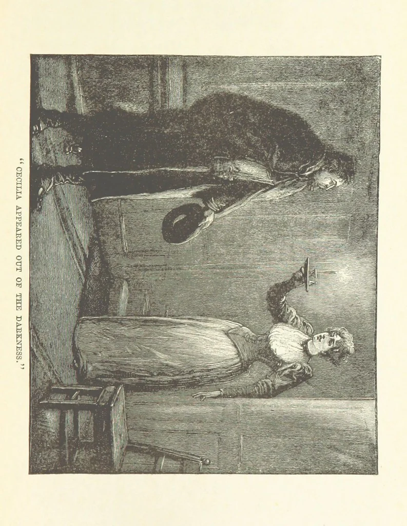 An illustration from Greater Love. By A. Gordon. And other stories by R. Barr, E. Halsted, etc, 1894, leaf 201