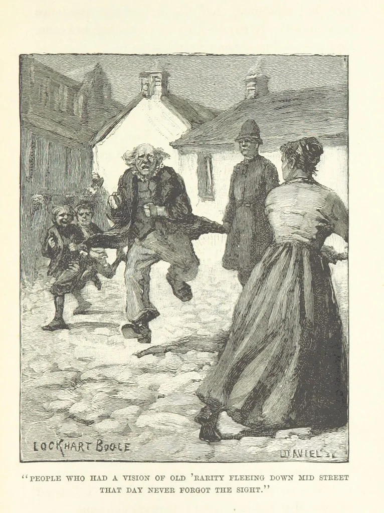 An illustration from Greater Love. By A. Gordon. And other stories by R. Barr, E. Halsted, etc, 1894, leaf 223