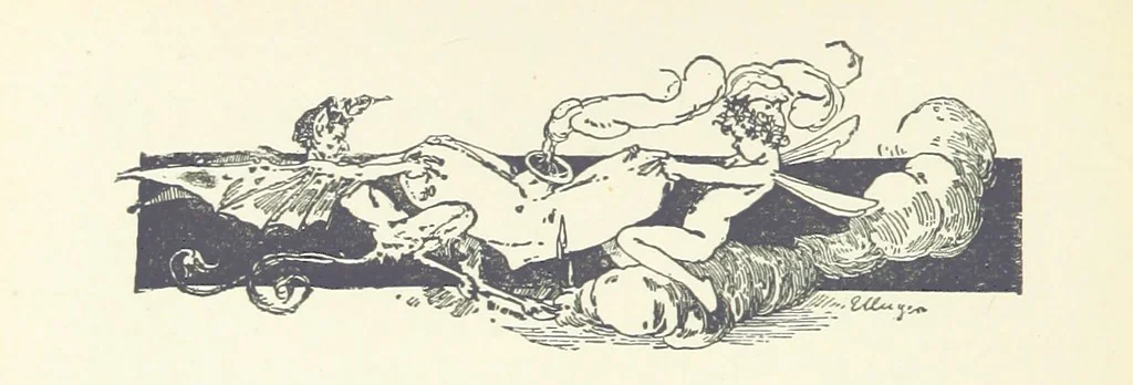 An illustration from Greater Love. By A. Gordon. And other stories by R. Barr, E. Halsted, etc, 1894, leaf 48