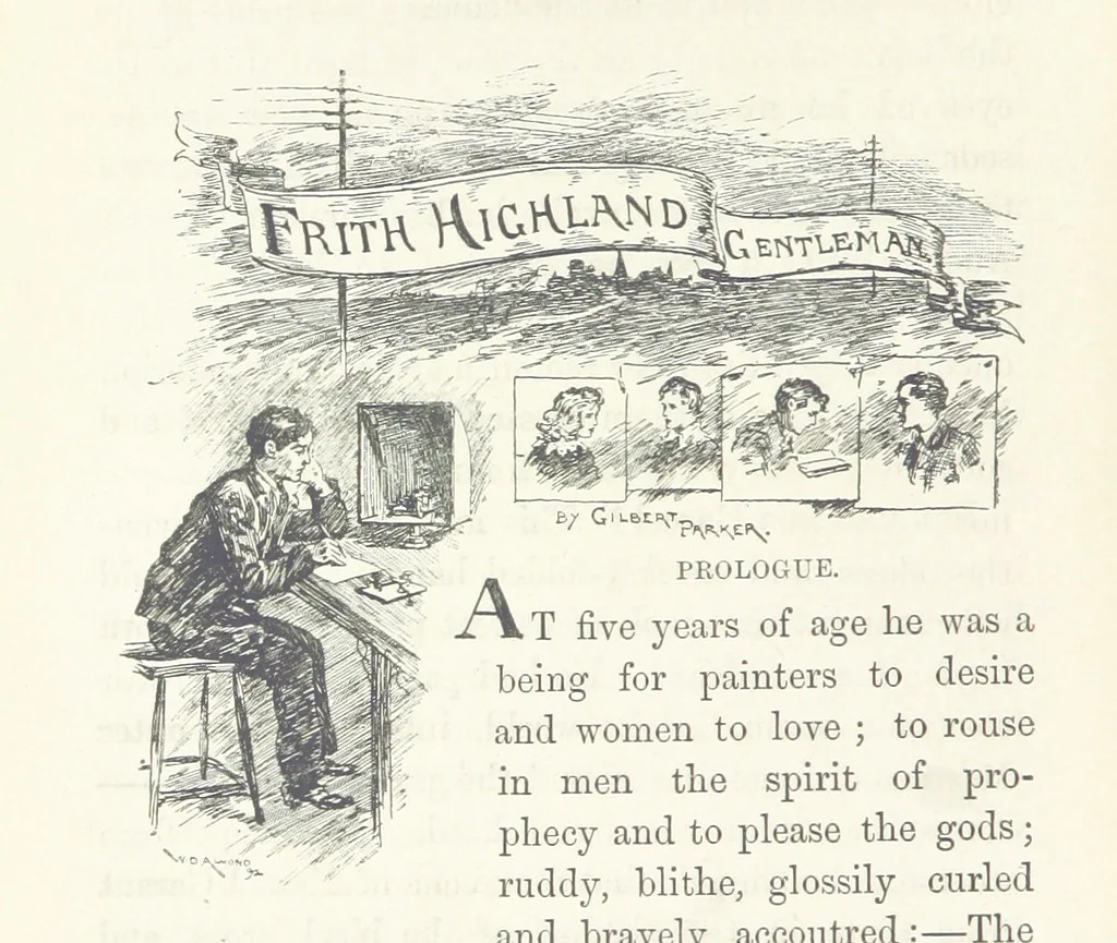 An illustration from Greater Love. By A. Gordon. And other stories by R. Barr, E. Halsted, etc, 1894, leaf 62