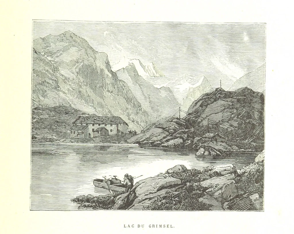 An illustration from La Suisse pittoresque, 1882, leaf 105
