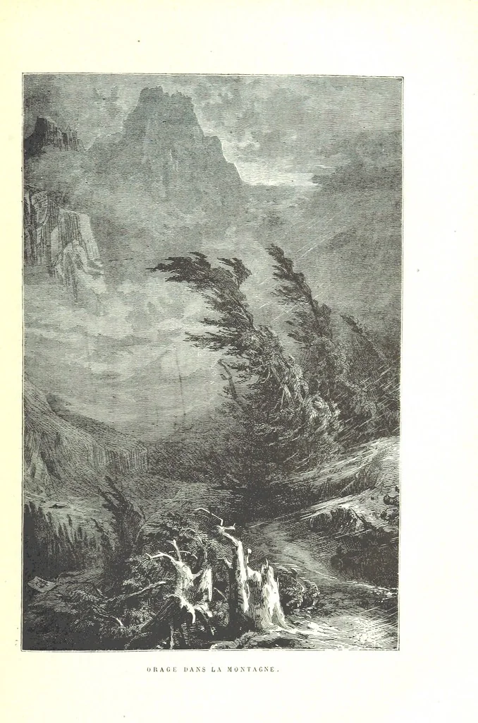 An illustration from La Suisse pittoresque, 1882, leaf 117