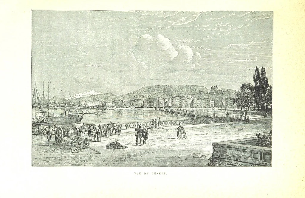 An illustration from La Suisse pittoresque, 1882, leaf 13
