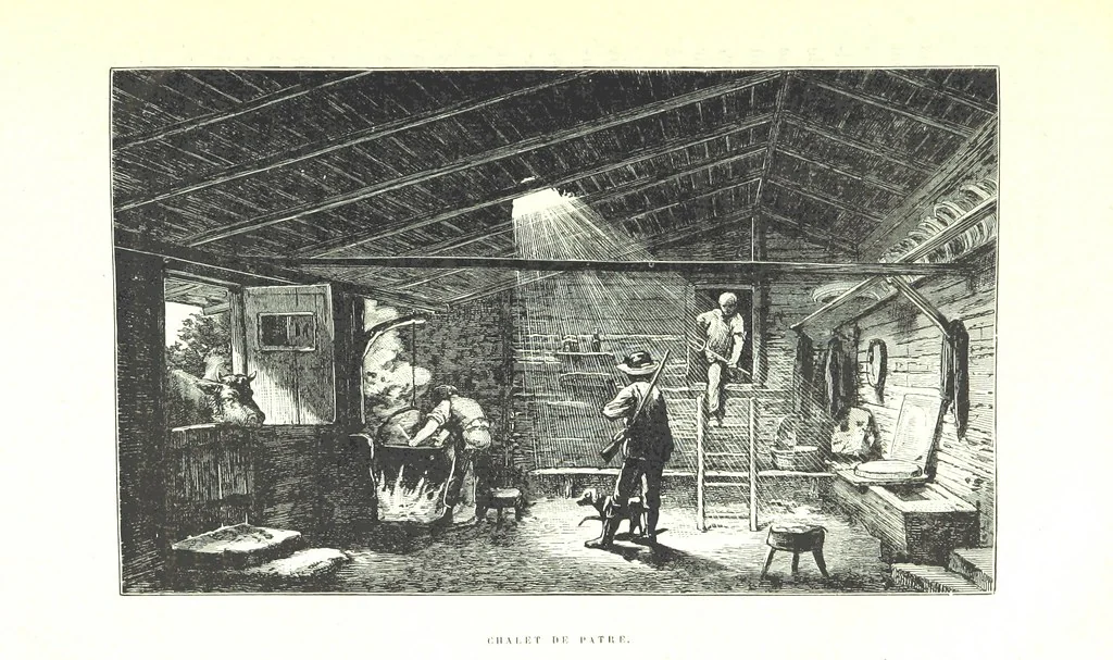 An illustration from La Suisse pittoresque, 1882, leaf 137
