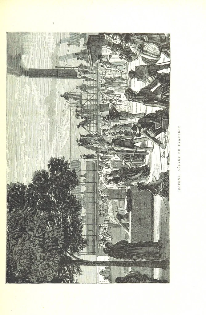 An illustration from La Suisse pittoresque, 1882, leaf 149