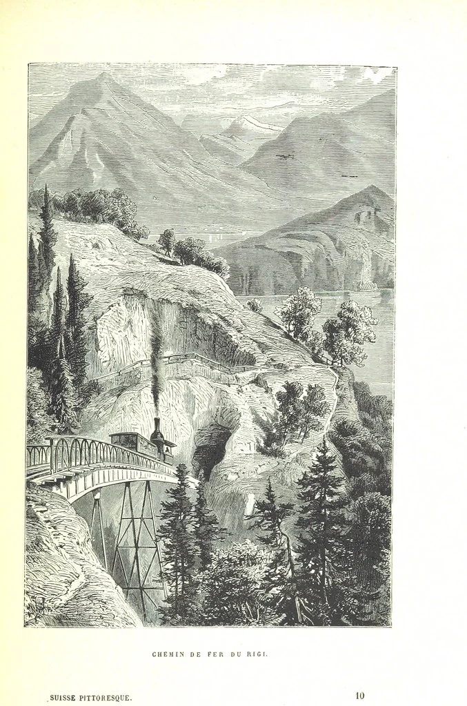 An illustration from La Suisse pittoresque, 1882, leaf 151