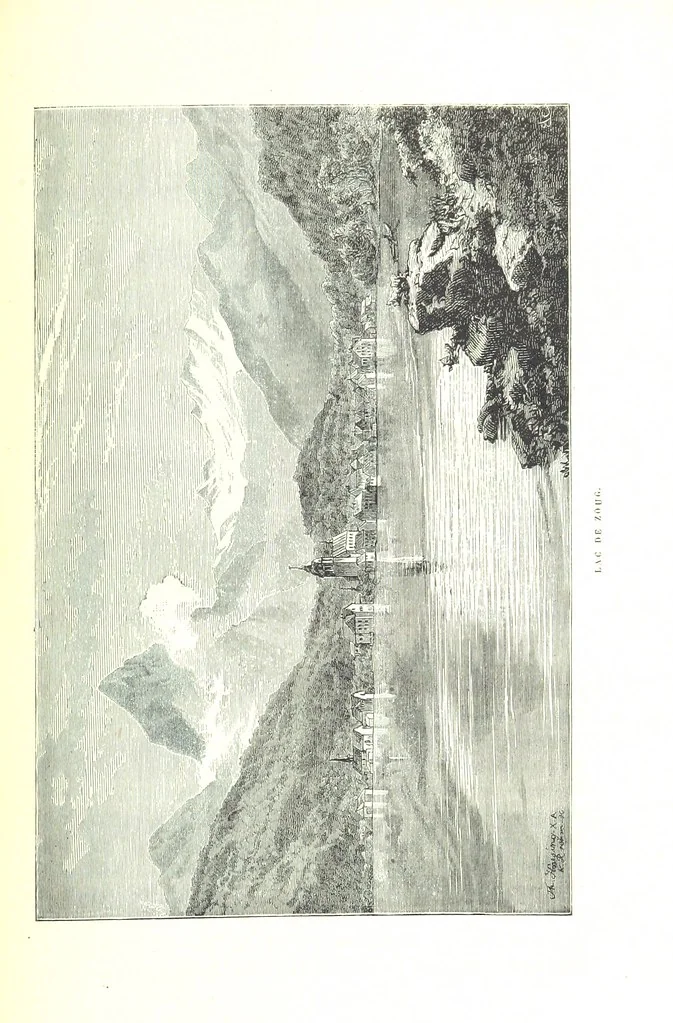 An illustration from La Suisse pittoresque, 1882, leaf 157