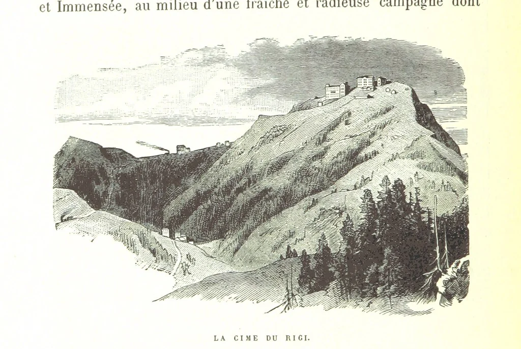 An illustration from La Suisse pittoresque, 1882, leaf 158