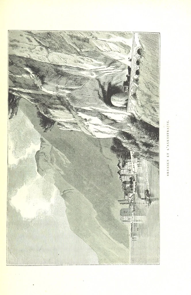 An illustration from La Suisse pittoresque, 1882, leaf 165
