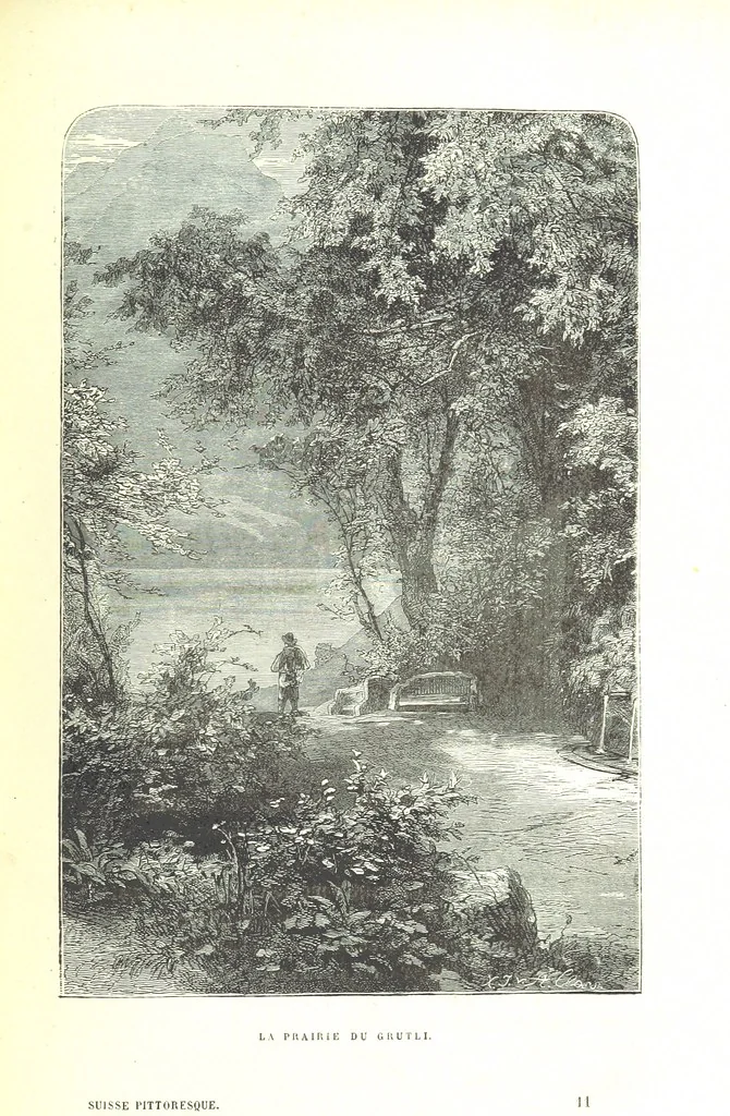 An illustration from La Suisse pittoresque, 1882, leaf 167