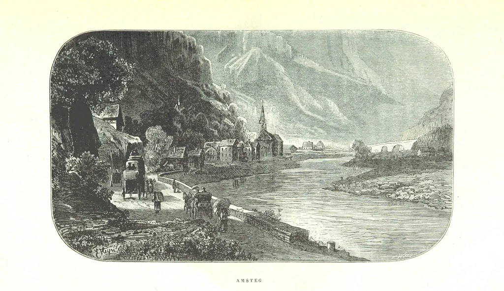 An illustration from La Suisse pittoresque, 1882, leaf 169