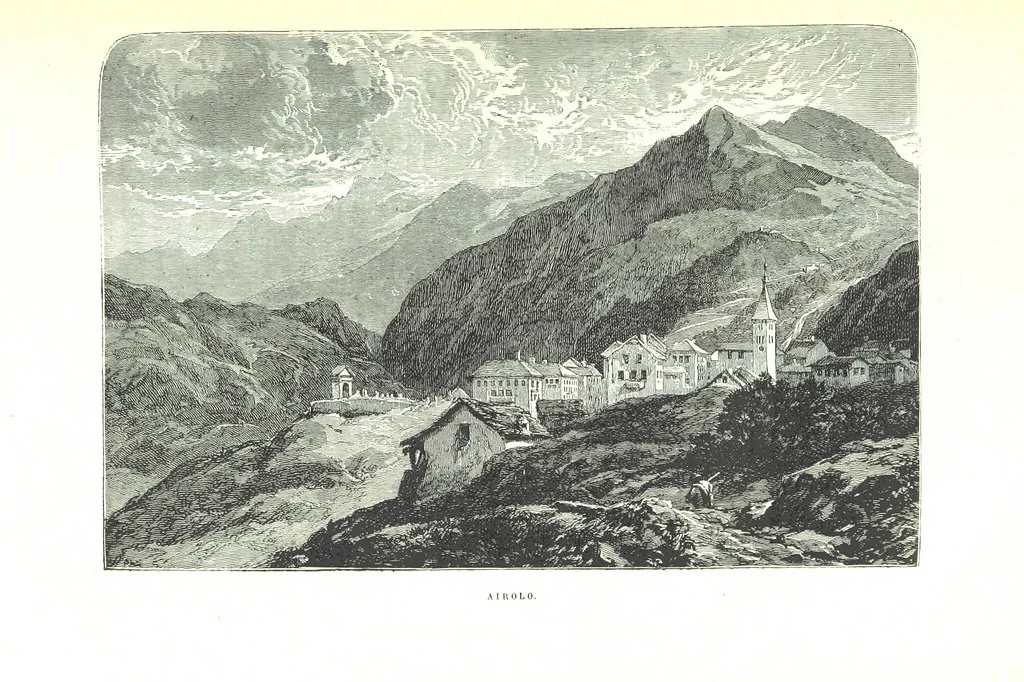 An illustration from La Suisse pittoresque, 1882, leaf 187