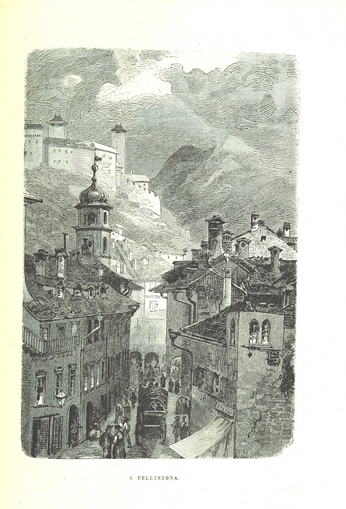 An illustration from La Suisse pittoresque, 1882, leaf 193